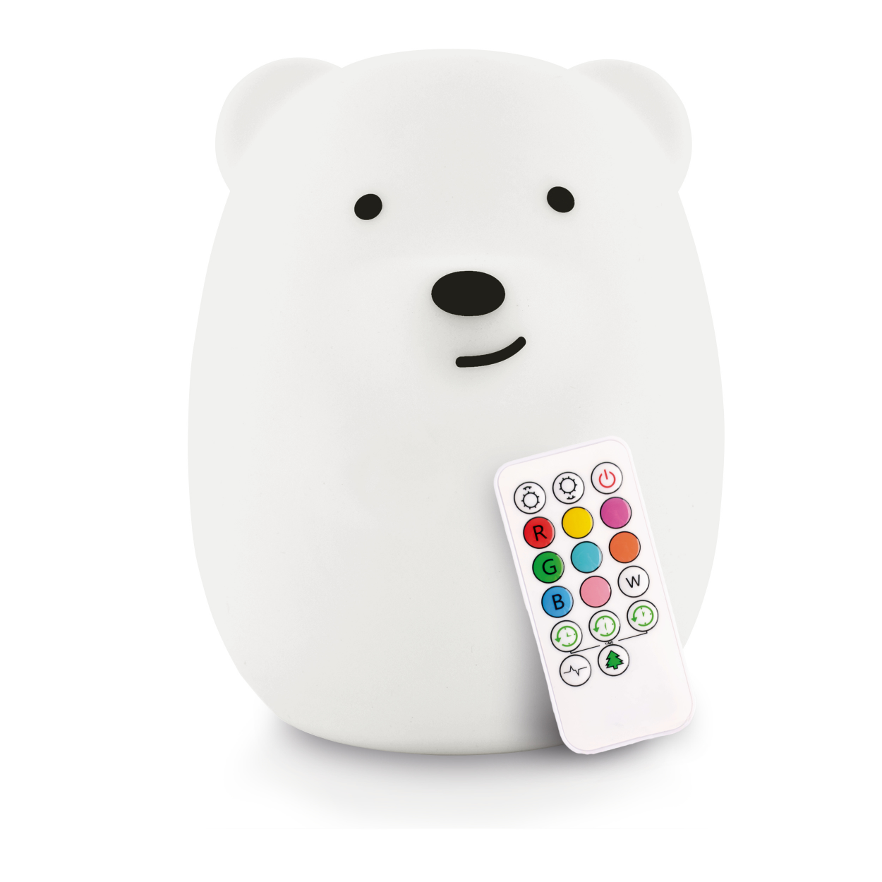 LumiPets Bear Night Light with Remote