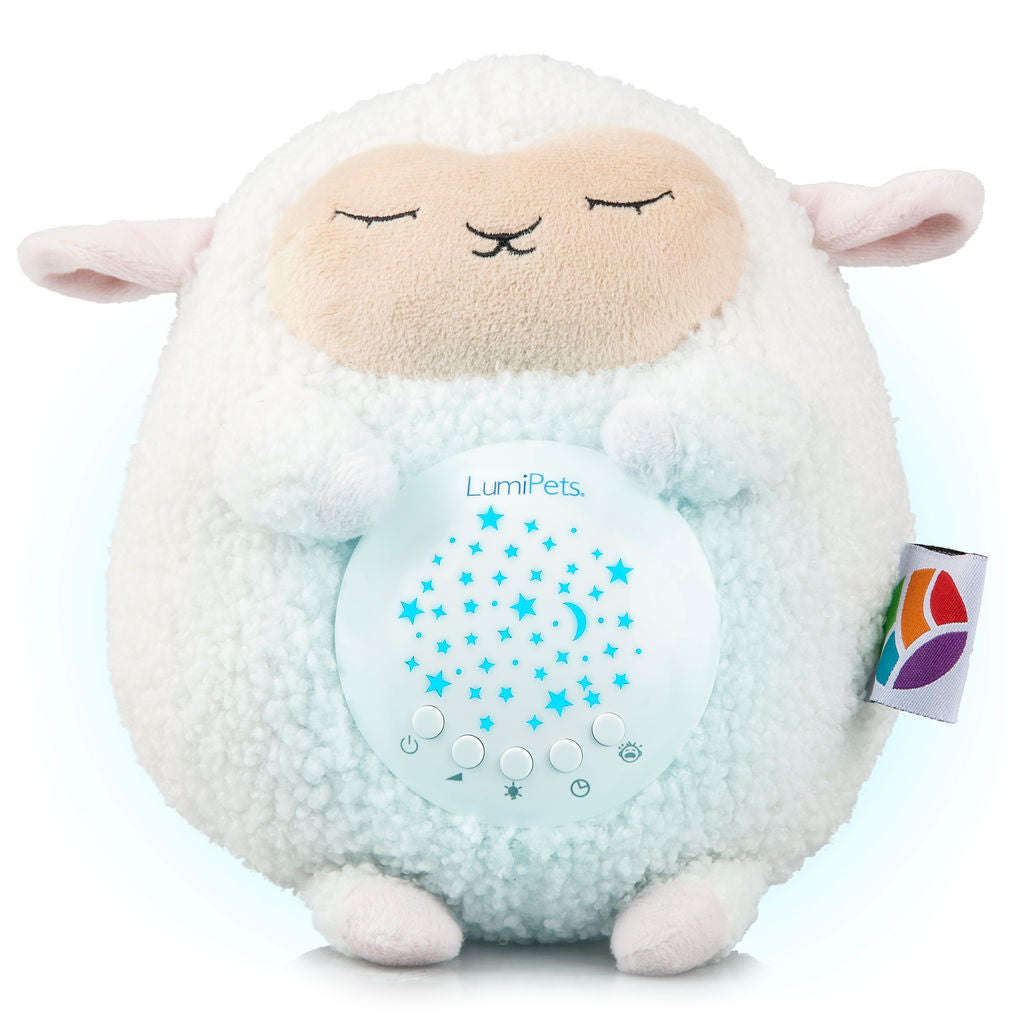 LumiPets Lamb Plush Nightlight Sound Soother