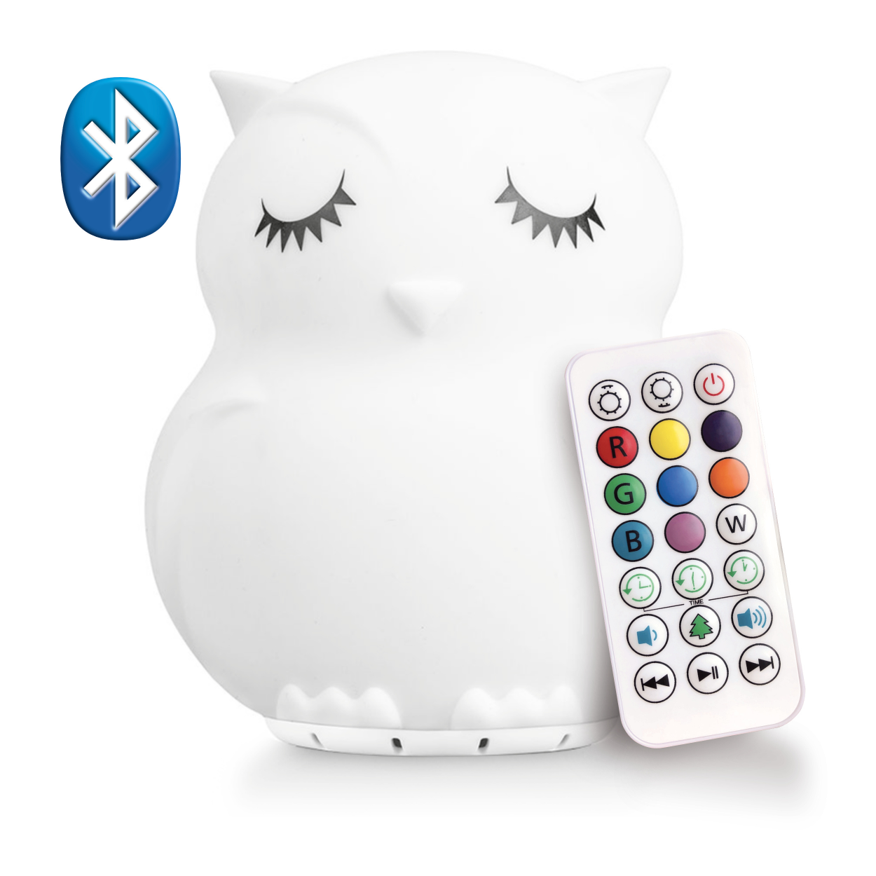 LumiPets Owl Bluetooth Night Light